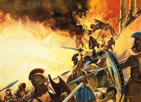the fall of troy mythology.